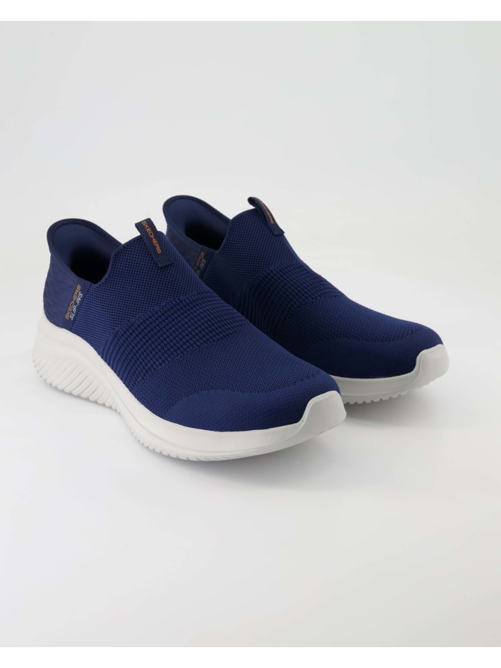 

Кроссовки на шнуровке Skechers, синий