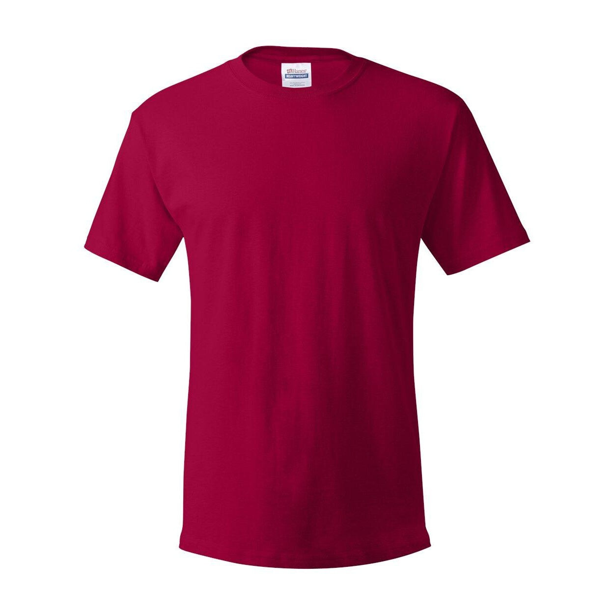 

Футболка Hanes Essential-T, цвет Deep Red