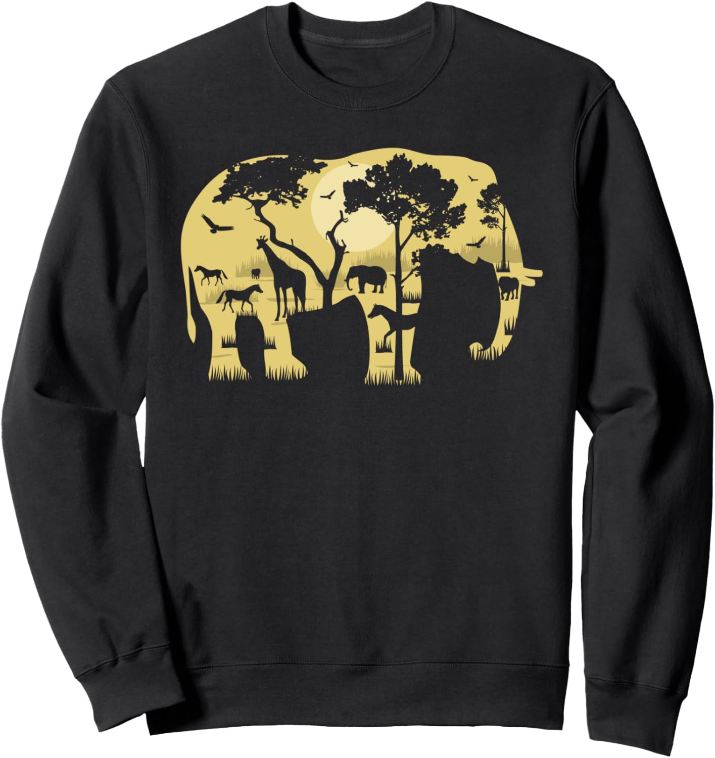 

Толстовка с изображением слона, посвященная охране дикой природы, зоопарку, зоологии и Африке, черная Neo Gift, Черный, Толстовка с изображением слона, посвященная охране дикой природы, зоопарку, зоологии и Африке, черная Neo Gift