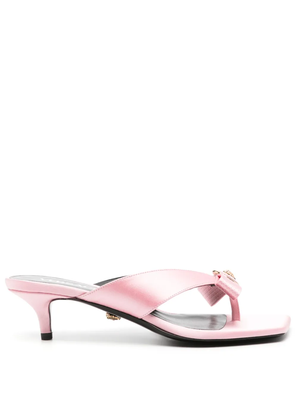 Мюли Gianni Ribbon 45 VERSACE, розовый