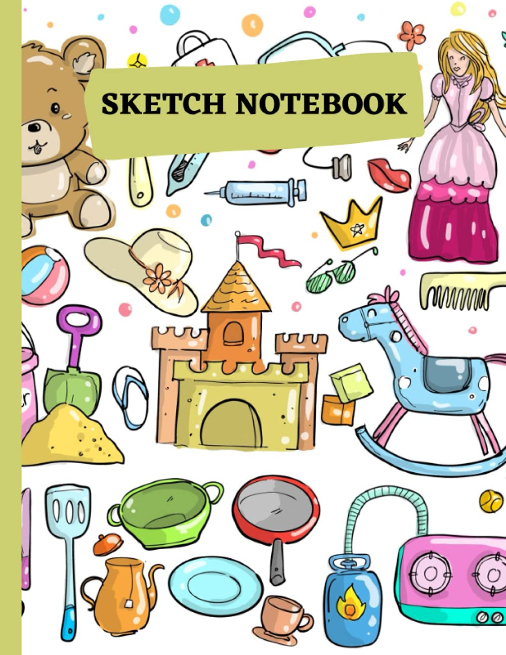 

Sketch notebook: cute drawing notebook with matte cover 8.5*11 inches 21.59*27.94 cm and 120 pages (Independently published)