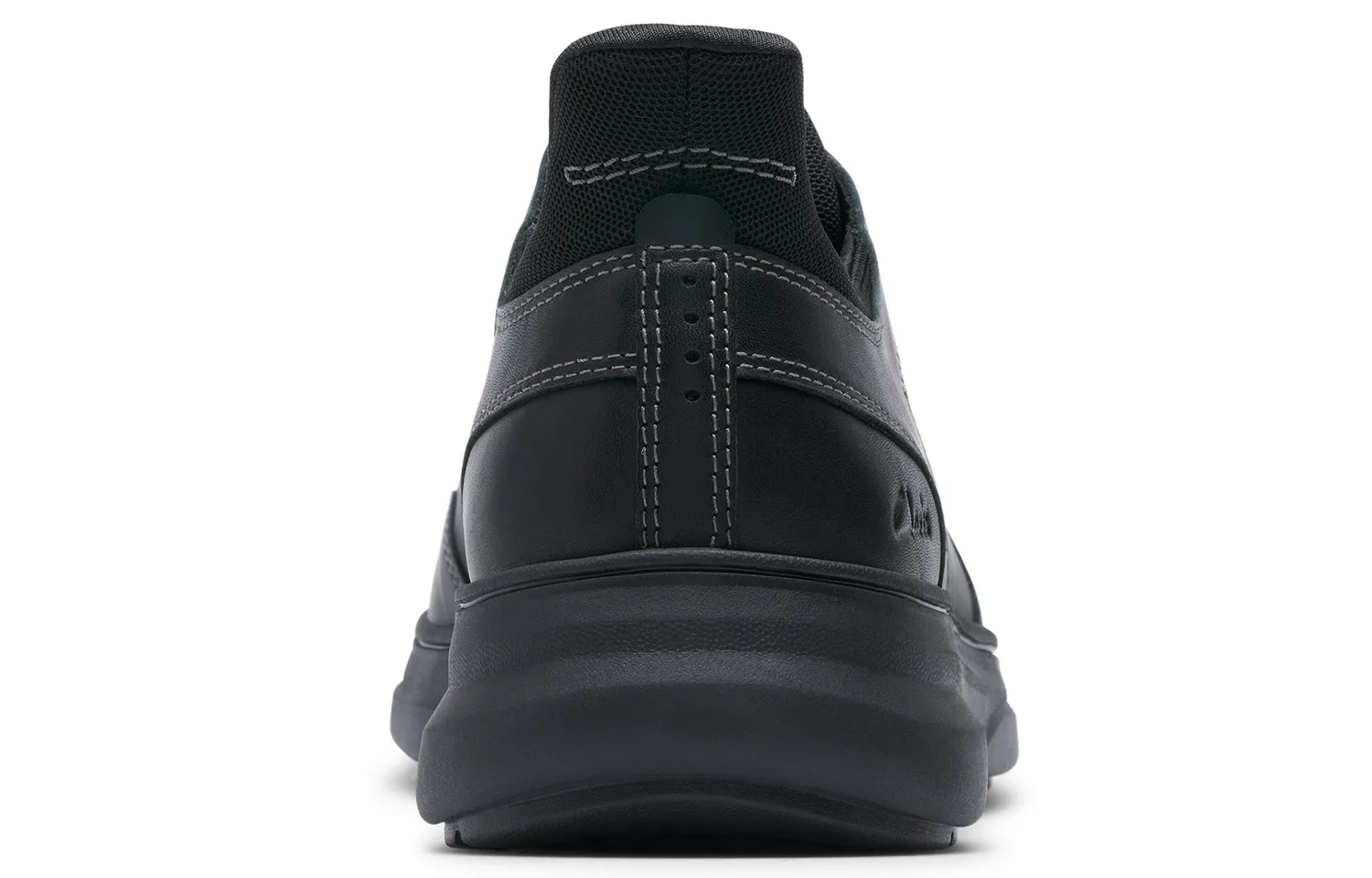 Кроссовки мужские низкие повседневные из коровьей кожи Clarks, черный 2 61844158 — фото 4
