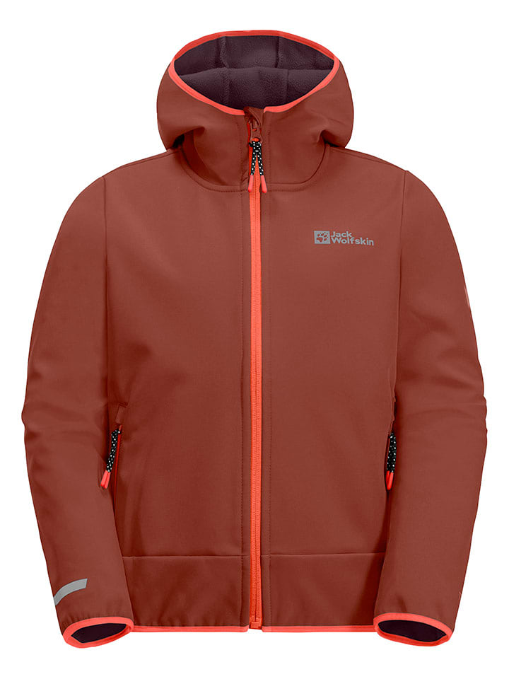 

Дождевик Jack Wolfskin, красный