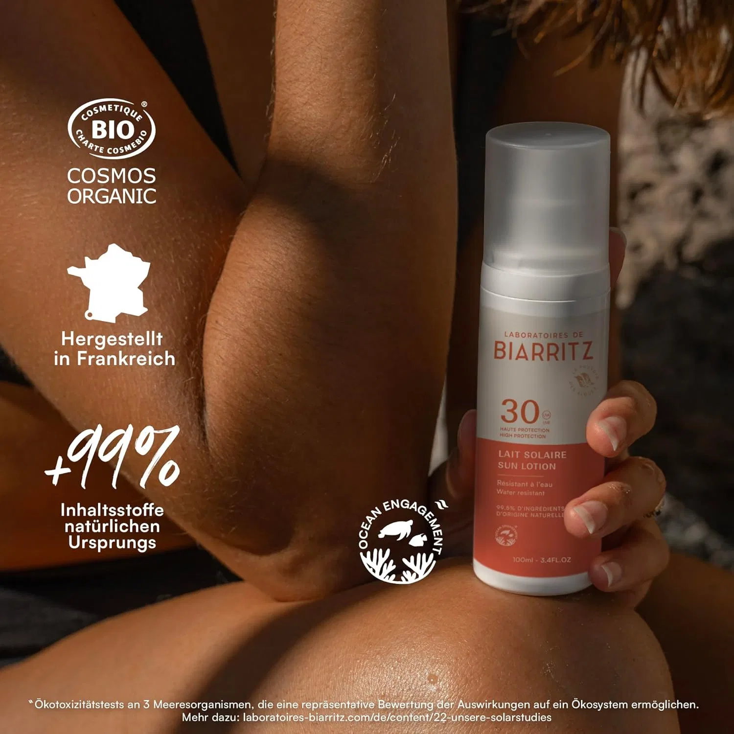 Органический солнцезащитный лосьон SPF30 «Sun Lotion» от Laboratoires de Biarritz Laboratoires De Biarritz — фото 3