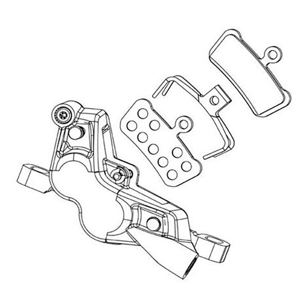 

Тормоза Sram G2 RSC A2 Caliper Assembly Standard disc caliper