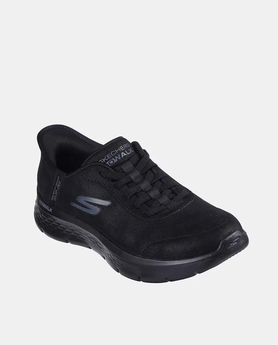

Женские кроссовки без шнуровки Go Walk Flex Skechers, черный