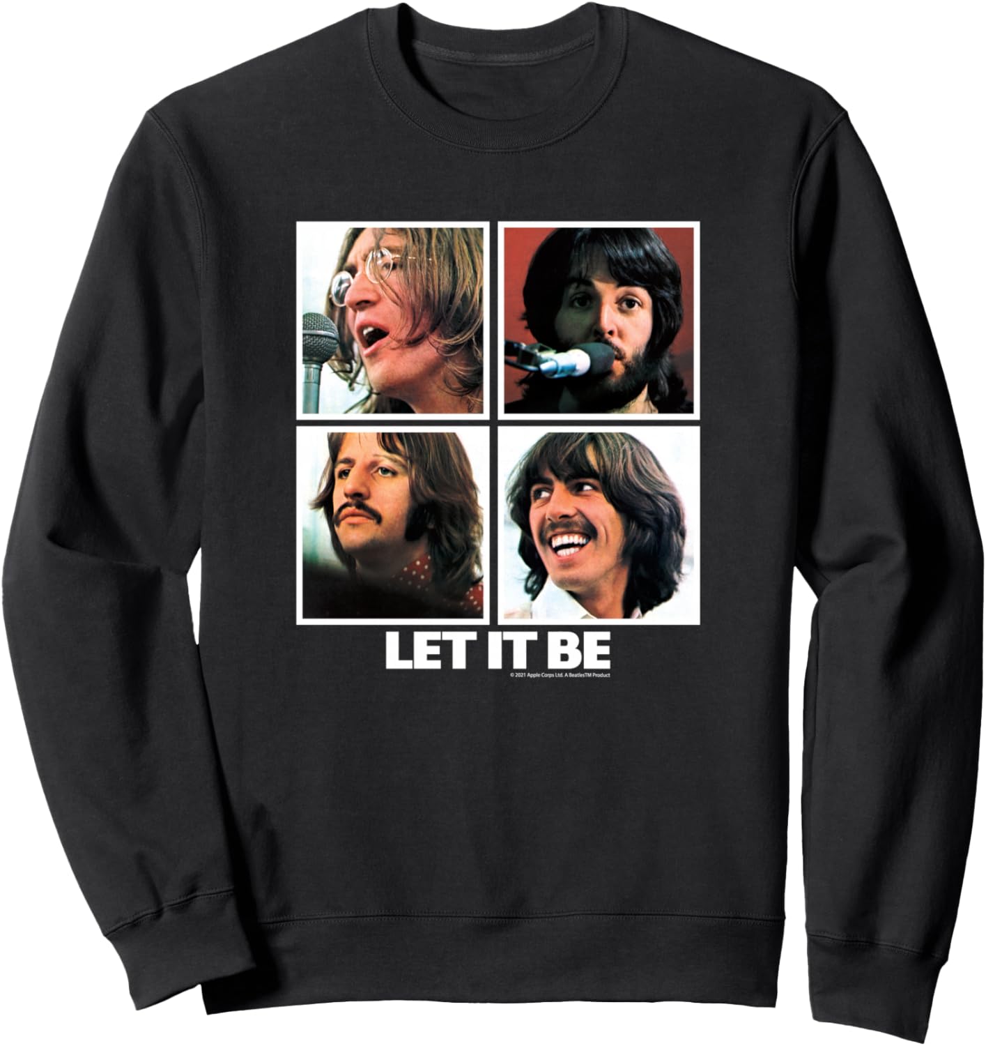 

Толстовка Beatles Let it BE, черная The Beatles, Черный, Толстовка Beatles Let it BE, черная The Beatles