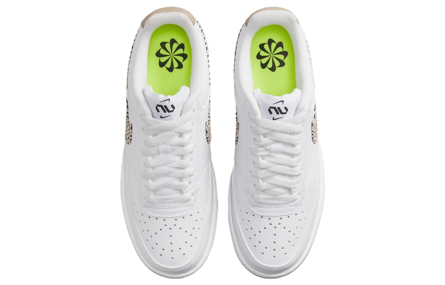 Женские кроссовки для скейтбординга Nike Court Vision 1, Белый — фото 4