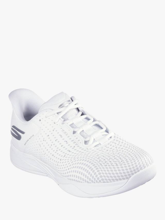 Hands Free Slip-Ins Relaxed Fit Viper Court Reload Trainers Skechers, White — фото 2