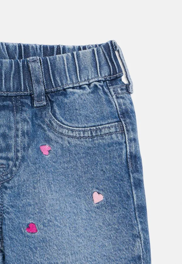 Широкие джинсы babygap, прямые джинсы Gap, Stone Blue Denim — фото 3