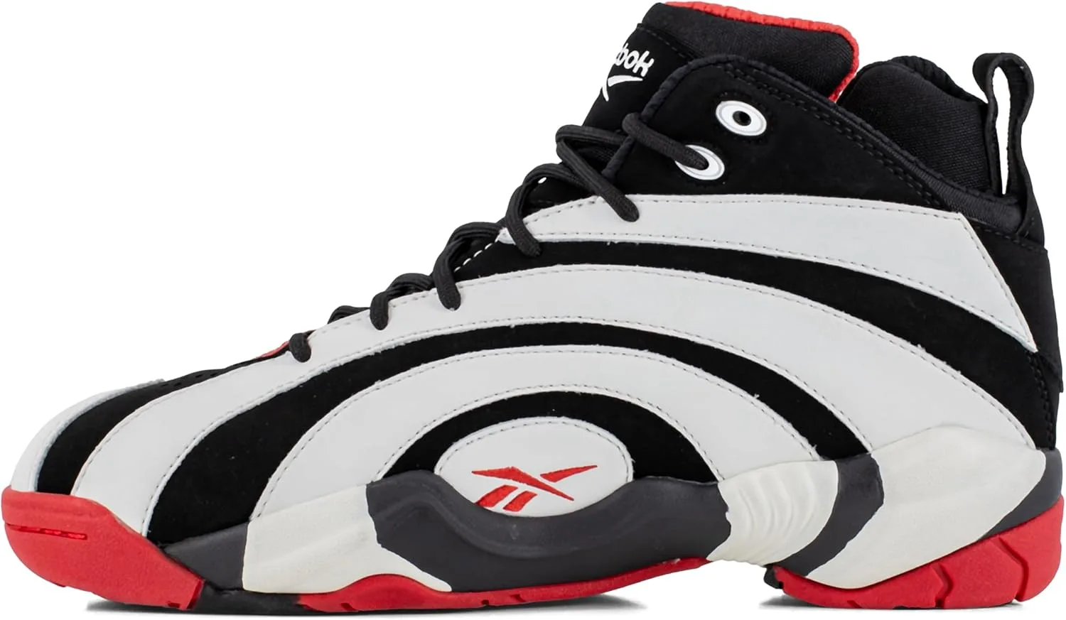 Мужские кроссовки Reebok Shaqnosis Work, белый/черный/красный — фото 2