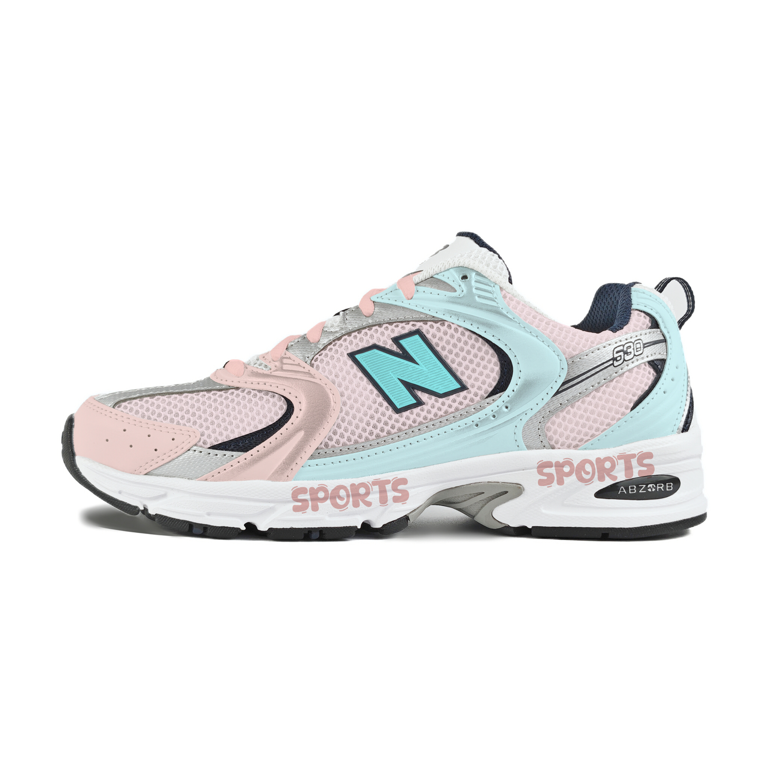 

New Balance Кроссовки для бега NB 530 Abrasion Resistant Low Top Unisex Pink Blue