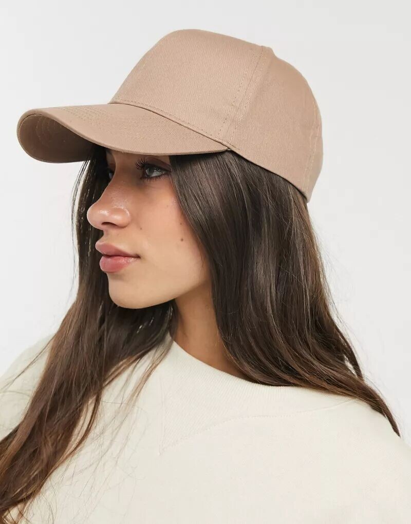 

Белая бейсболка ASOS