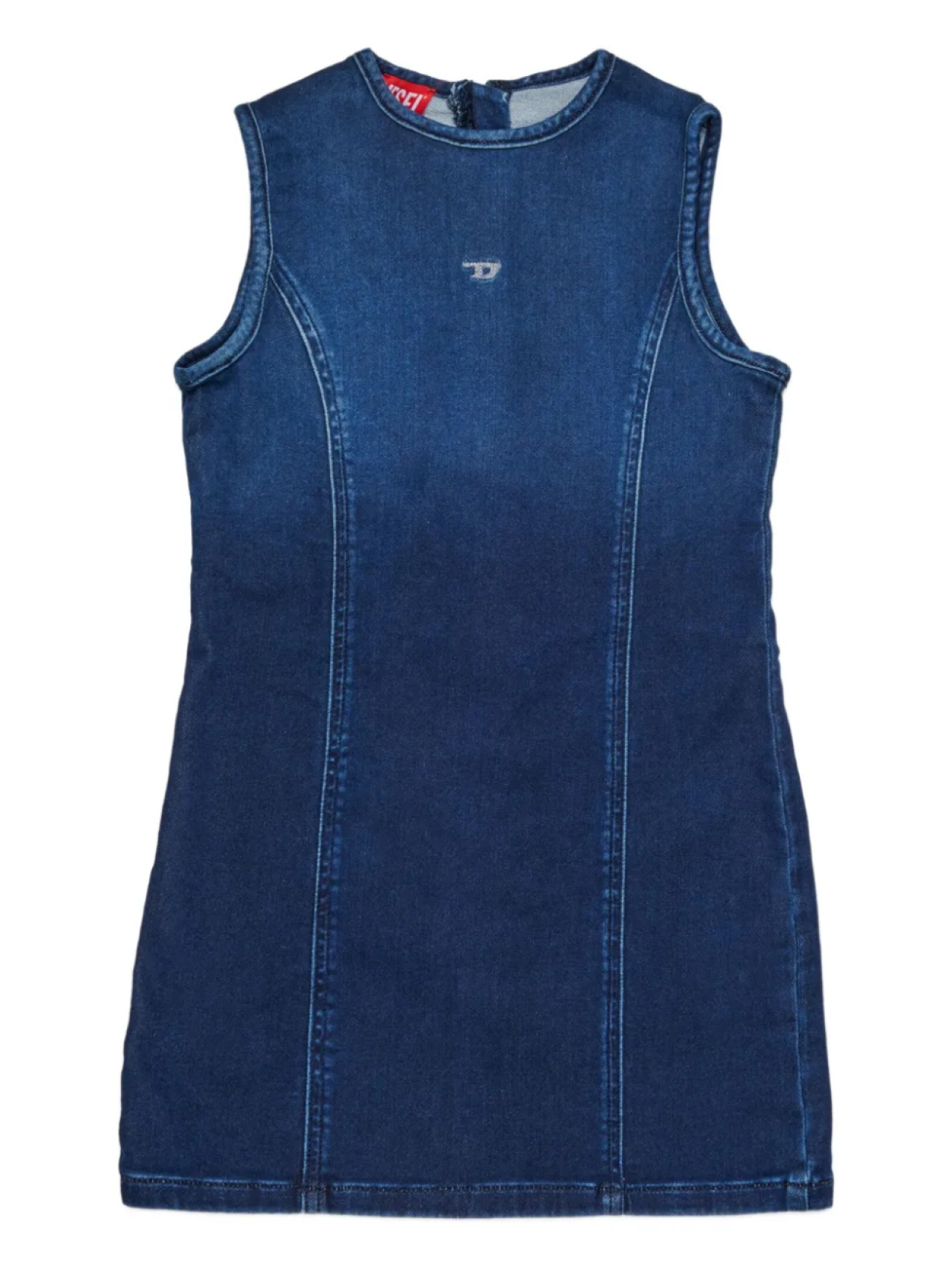 

Diesel Kids джинсовое платье, синий
