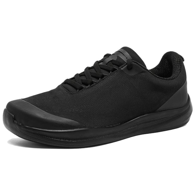 

WEISHIBANGWEI Мужские повседневные туфли на скрытой платформе черные, цвет Black Hidden Wedge