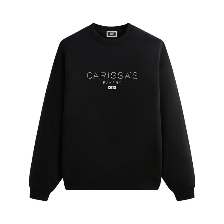 

Толстовка Kith For Carissa's Bakery Nelson Crewneck, черный