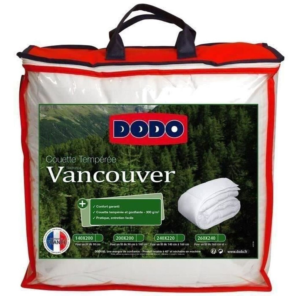 

DODO Vancouver Закаленное одеяло - 200 x 200 см - Белый