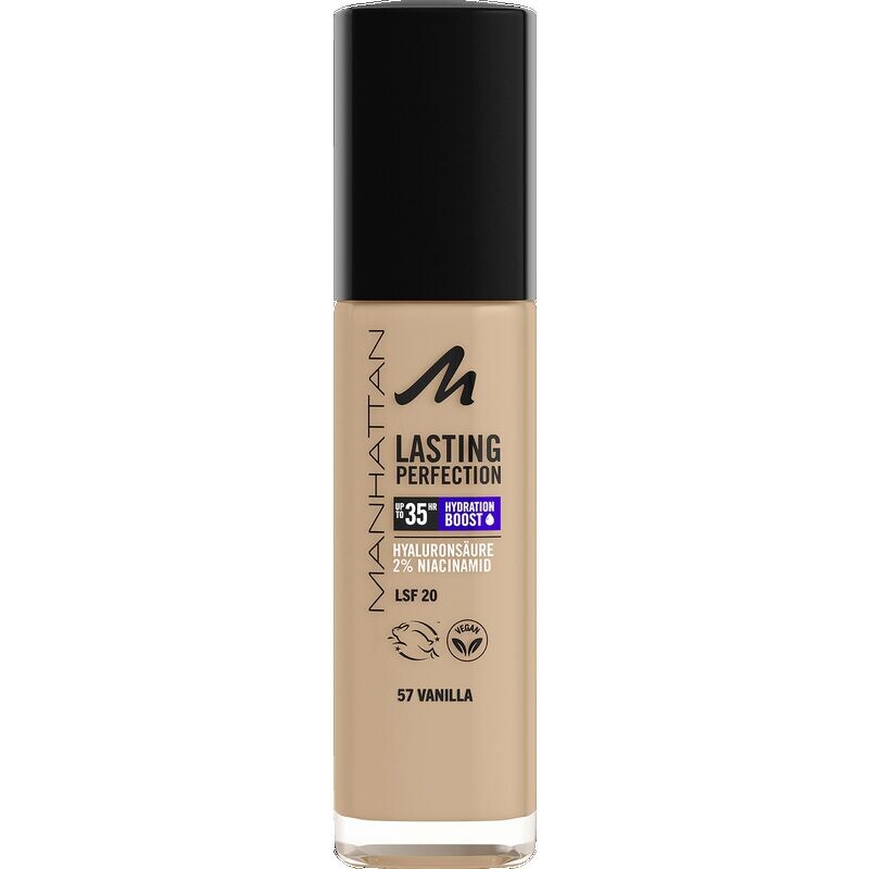 

Тональный крем Lasting Perfection 57 Ваниль Manhattan, 30 ml