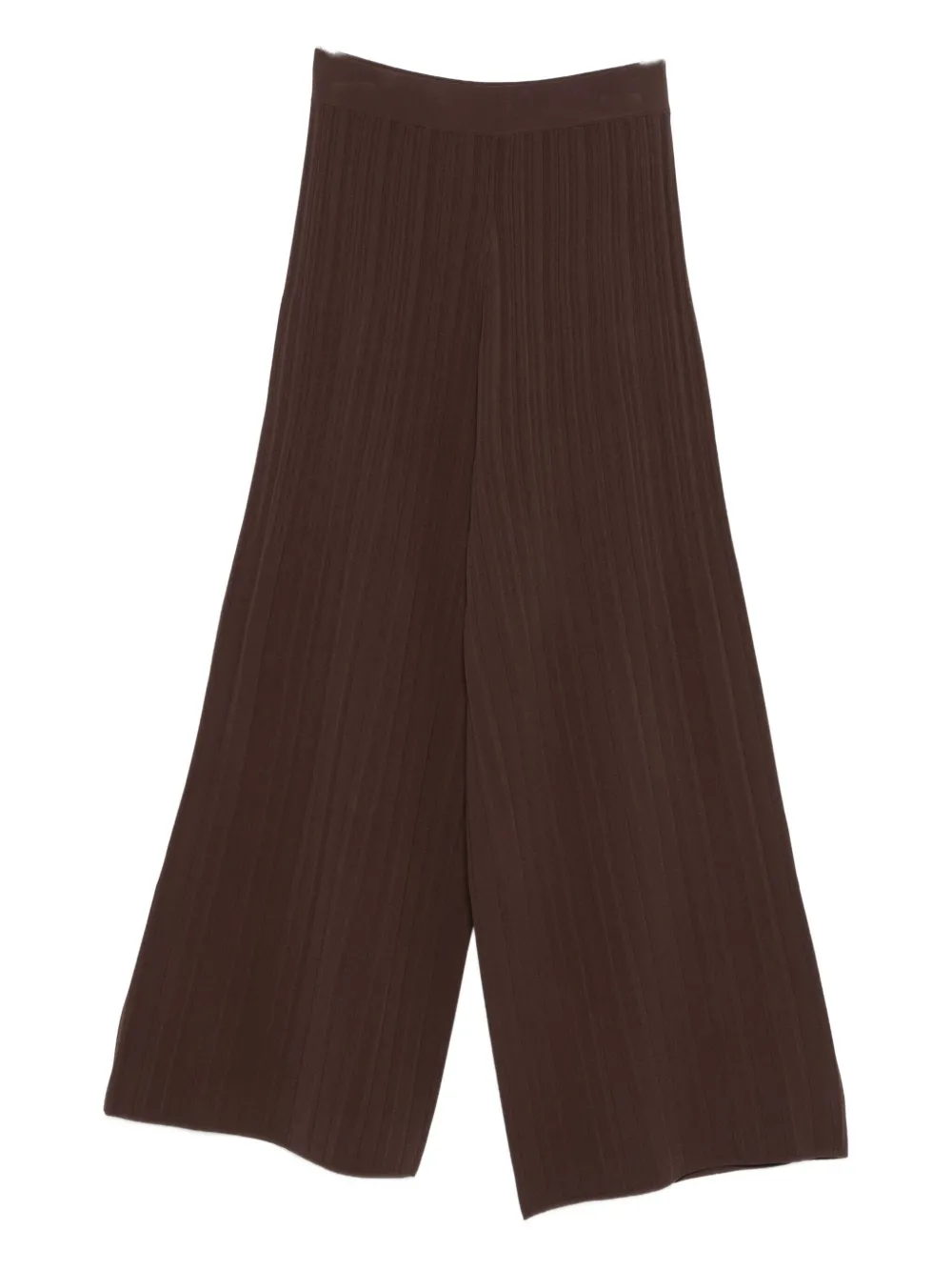 

Брюки со складками Weekend Max Mara, коричневый