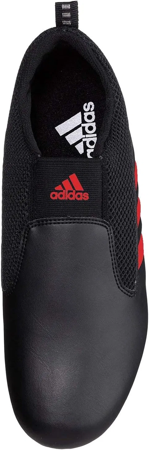 Кроссовки Adidas Contestant Pro Ultralight для тренировок по боевым искусствам, кунг-фу и тхэквондо в помещении, Black Red — фото 2