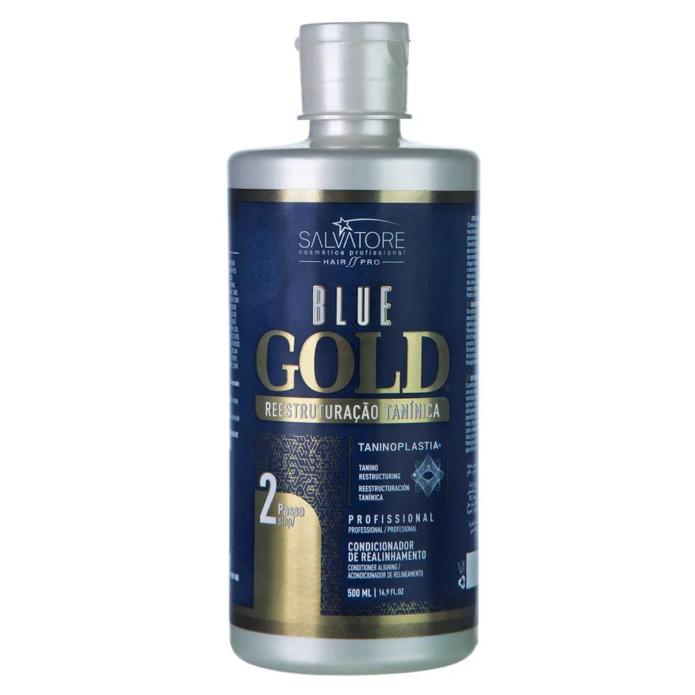 Кондиционер SALVATORE Blue Gold 500 мл Salvatore, White, Blue — фото 2