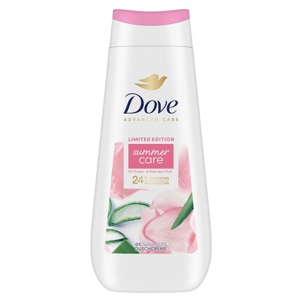 

Крем для душа Dove Summer Care Limited Edition с ароматом розы и алоэ вера 225 мл
