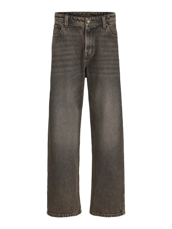Джинсы прямого кроя jjialex jjnorrebro Jack & Jones Junior, Black Denim — фото 4