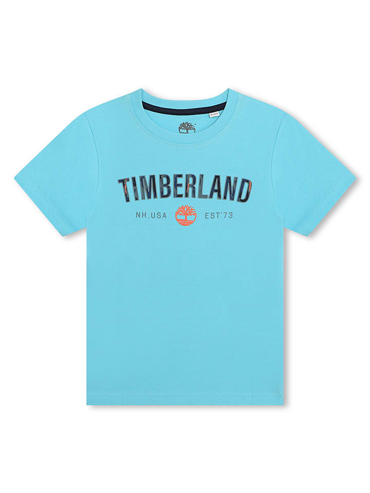 

Футболка Timberland, светло-синий