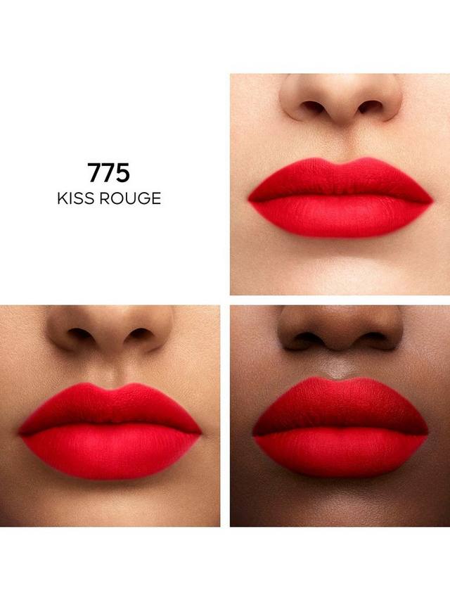 Нежный матовый бальзам для губ Kiss Kiss Guerlain, 775 Kiss Rouge — фото 3