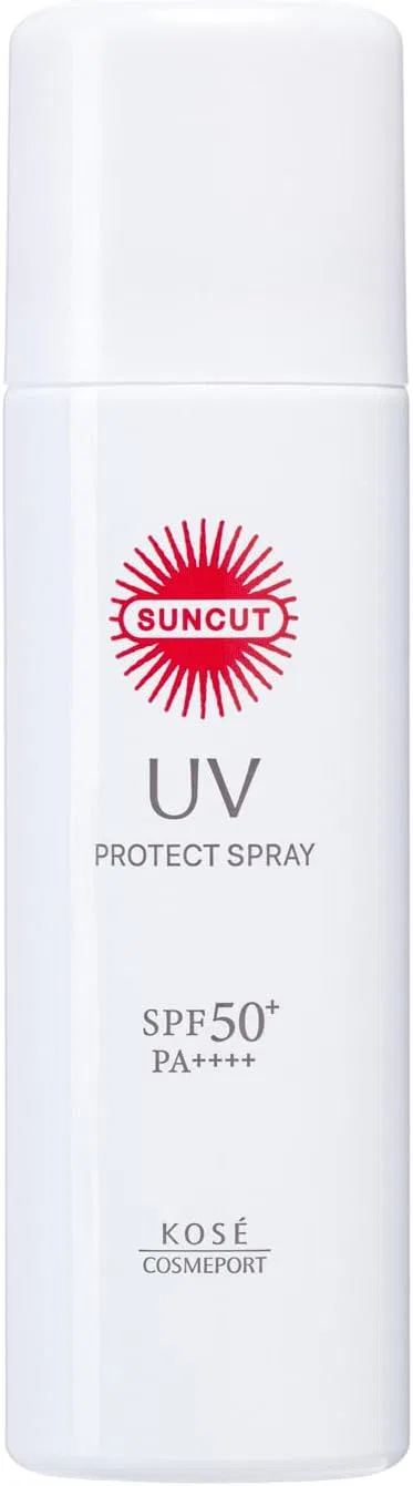 Спрей солнцезащитный прозрачный Suncut KOSE Protect UV SPF50+ PA++++ 60 г — фото 2