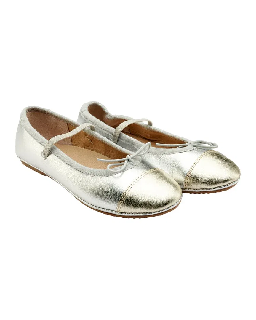 Кожаные лоферы Oldsoles Shanni Flat Old Soles, серый