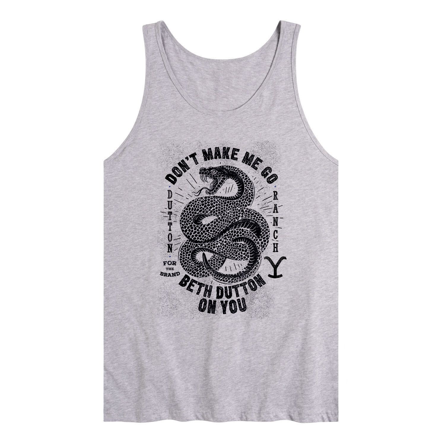 

Мужская майка Yellowstone Make Me Go Beth Tank Licensed Character