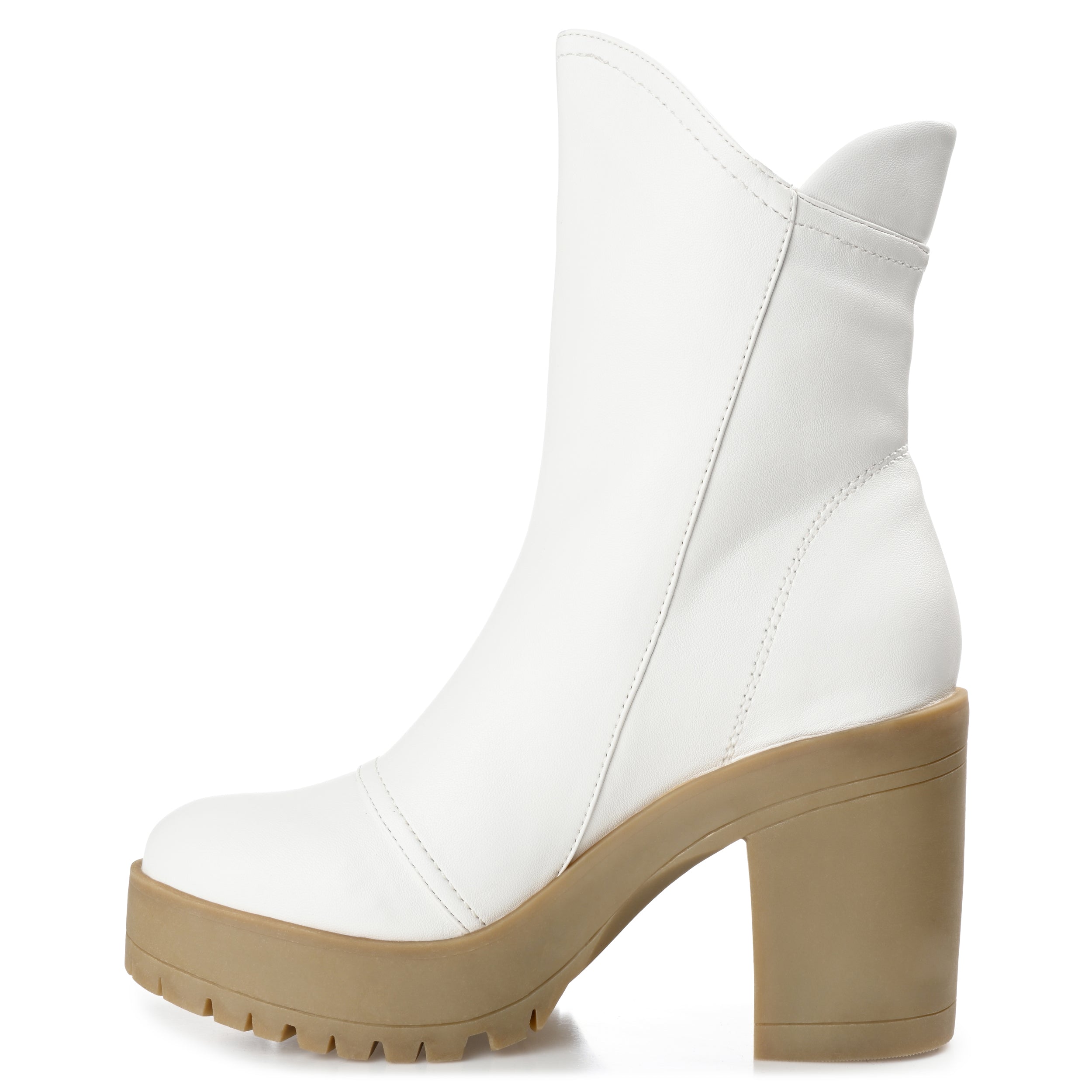 Женские ботильоны Tru Comfort Foam Jaquie из коллекции Journee, белый — фото 2