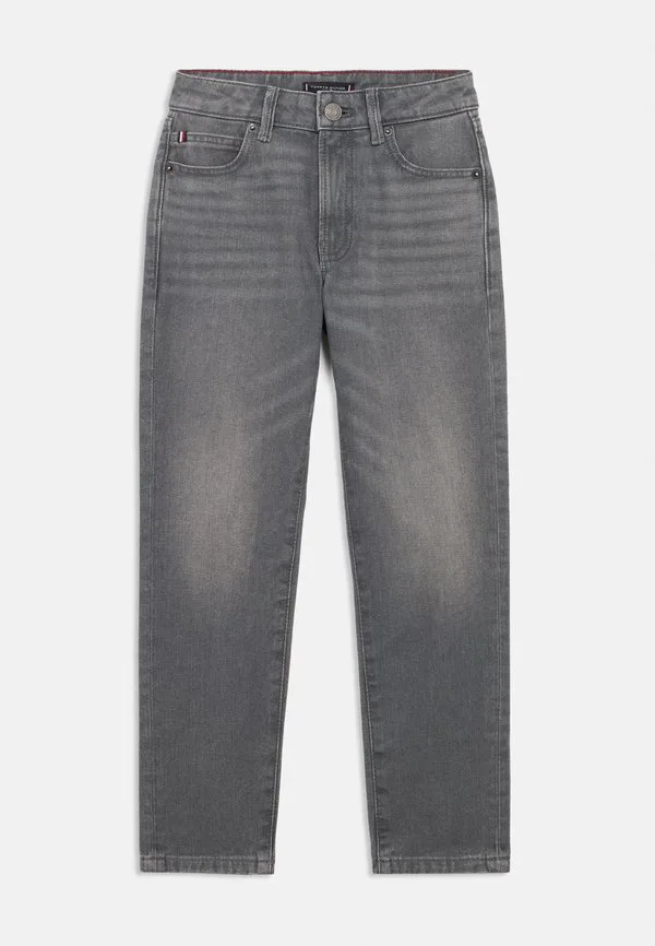 Джинсы прямого кроя с бахромой джинсы прямого кроя Tommy Hilfiger, Mid Grey