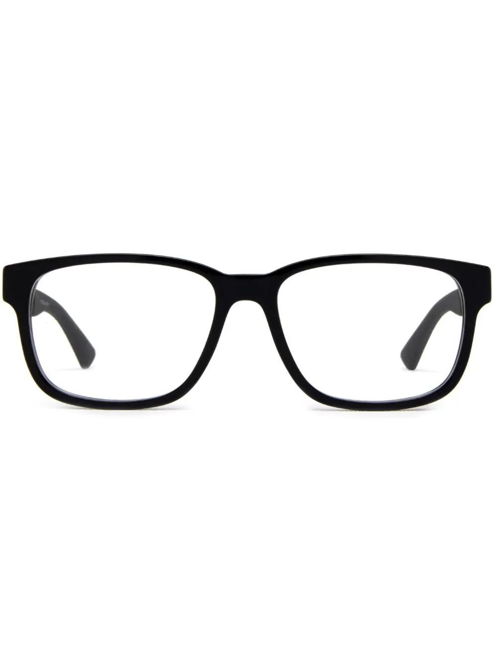 

Прямоугольные очки с отделкой 'Web' Gucci Eyewear, черный
