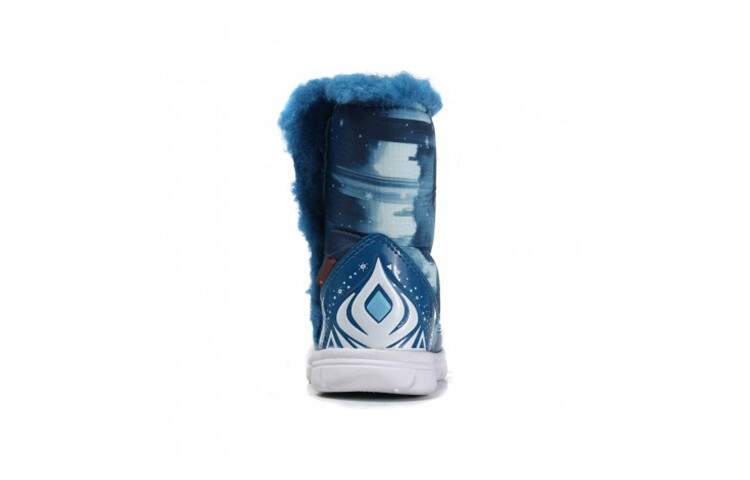 Кроссовки Disney X adidas Frozen Mid I Toddler Shoes TD High-top Blue — фото 4