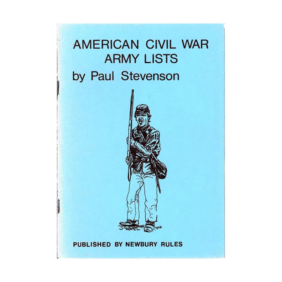 

Списки армий Гражданской войны в США, Historical Miniature Rules (Newbury Rules)