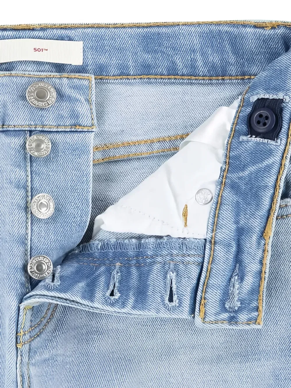 Классические джинсы 501 Levi'S Kids, синий — фото 3