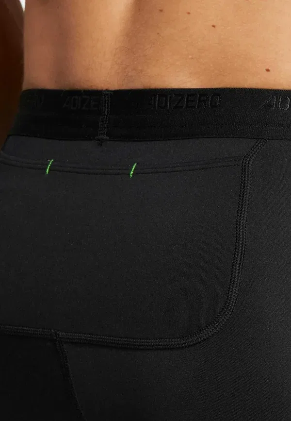 Тайтсы беговые Adidas Performance Adizero control short short running, черный — фото 4