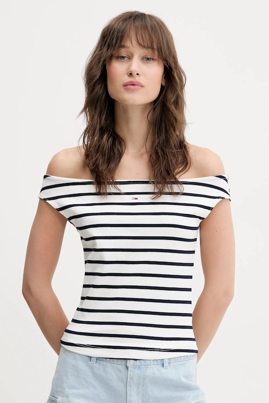 

Топ Tommy Jeans, белый