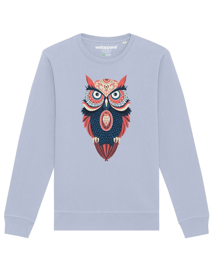 

Толстовка Watapparel Colorful Owl, темно-синий