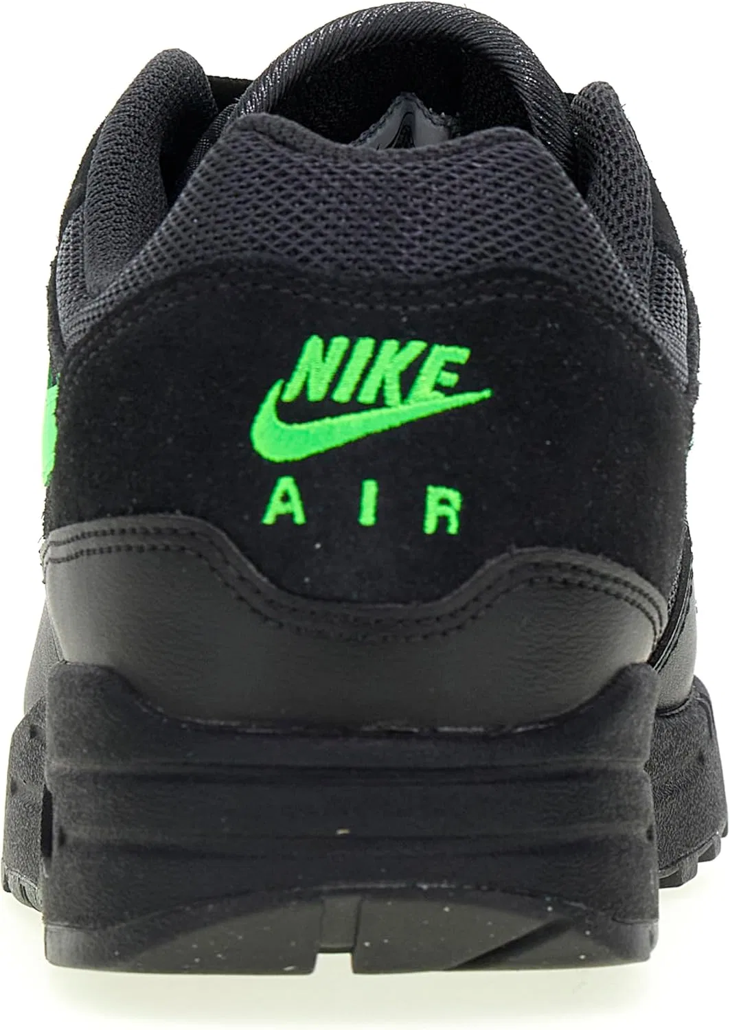 Мужские низкие кроссовки NIKE Air Max 1 Essential, Anthracite Green Strike Black — фото 3