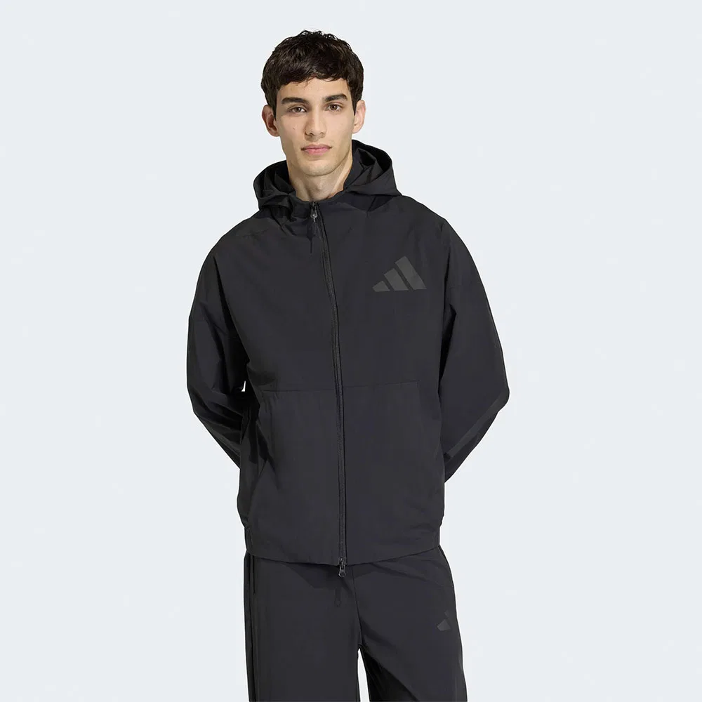 Мужской тканый спортивный топ Adidas Z.N.E., чёрный