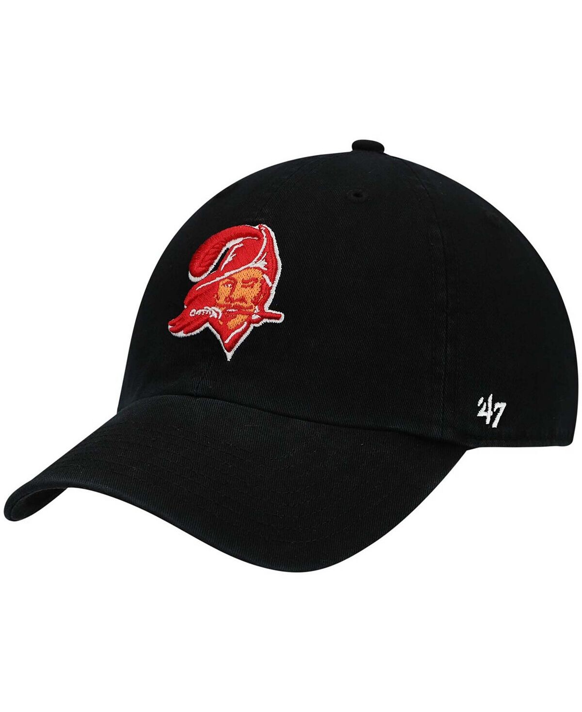 

Черная мужская регулируемая кепка Tampa Bay Buccaneers Clean Up Legacy '47 '47 Brand