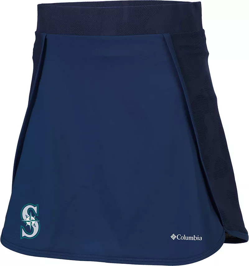 

Женские шорты Columbia Seattle Mariners Omni-Wick Up Next, темно-синий