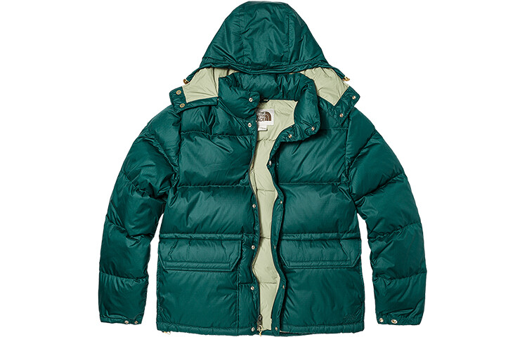 

Пуховик мужской зеленый The North Face, зеленый