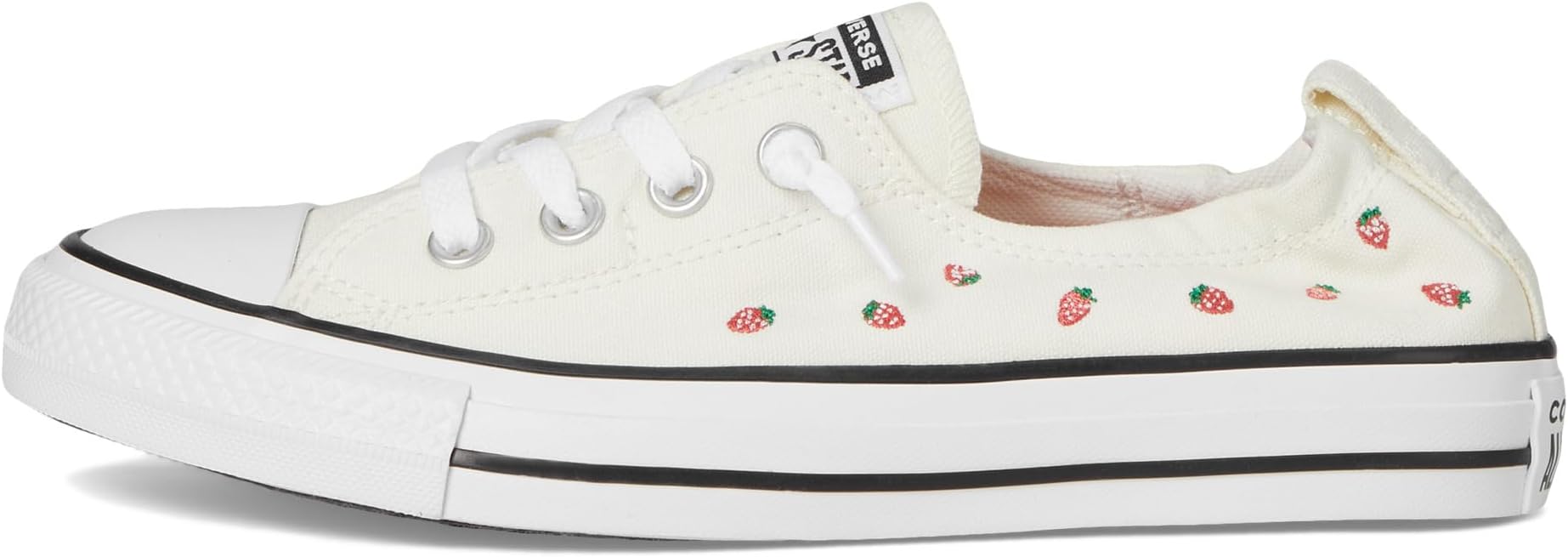 Кроссовки Converse Chuck Taylor All Star Shoreline Slip-On Sneaker, Egret/Soft Red/Green — фото 4