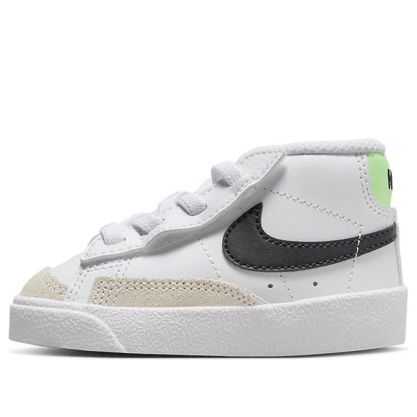 

Кроссовки blazer mid '77 'white black volt' Nike, белый