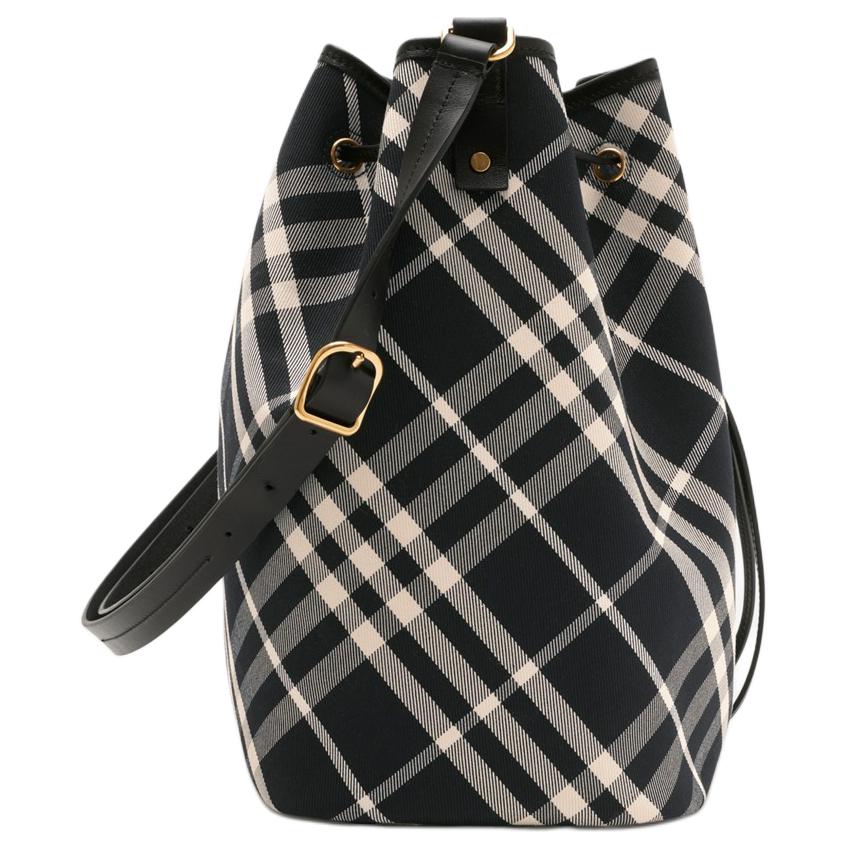 Сумка-ведро Burberry из хлопка с принтом — фото 2