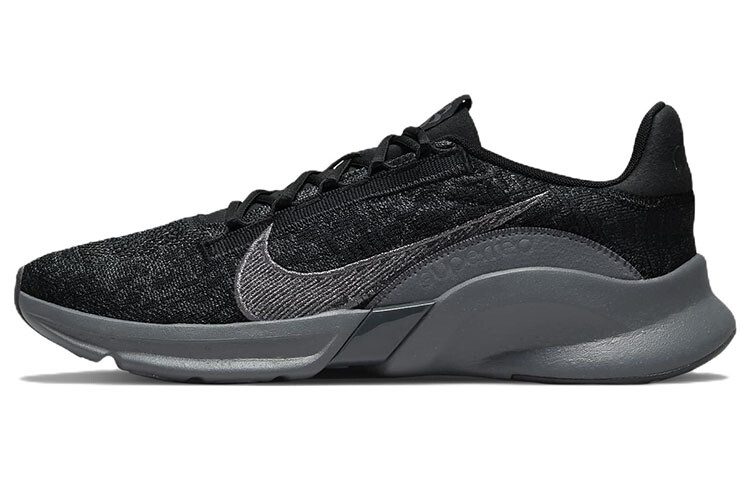 

Nike SuperRep Go 3 Next Nature Flyknit Черный Железно-Серый